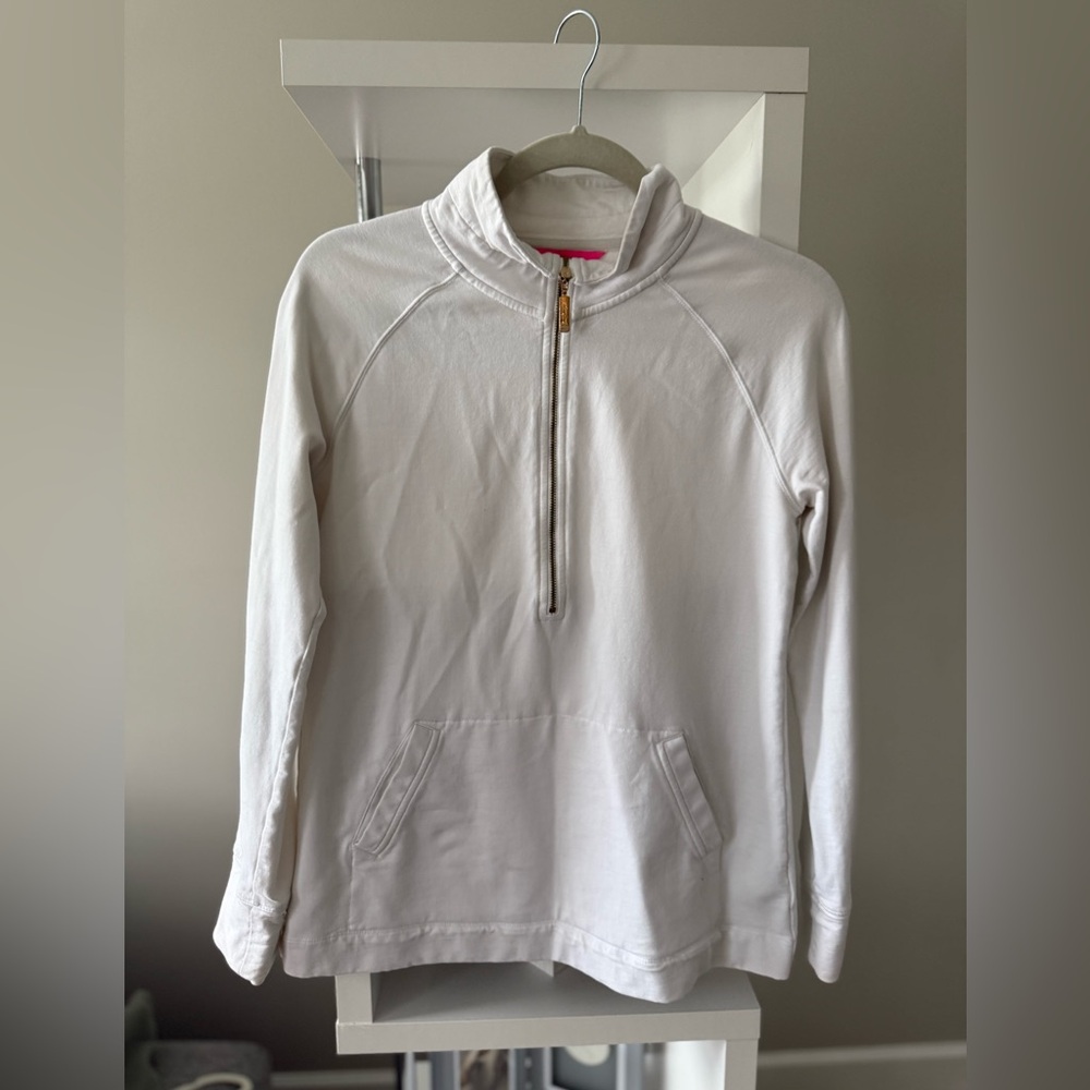 Lilly Pulitzer White Pullover